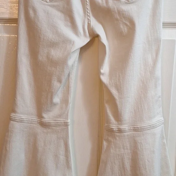 Free people just float on flare stretch jeans size 28 regular White - Picture 13 of 13
